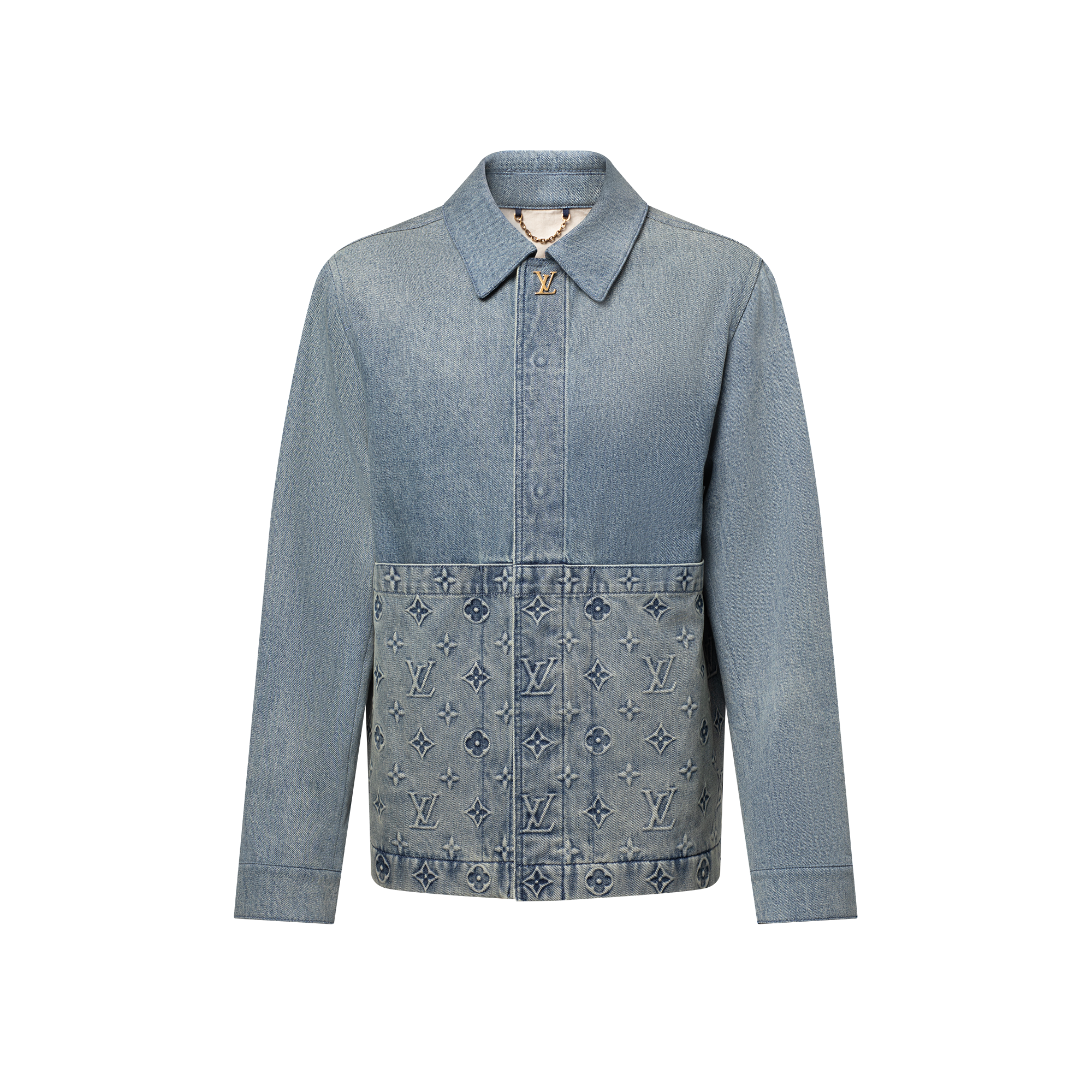 Giacca in denim riciclato  Uomo Abbigliamento Capispalla e Cappotti | LOUIS VUITTON (Zoom prodotto)