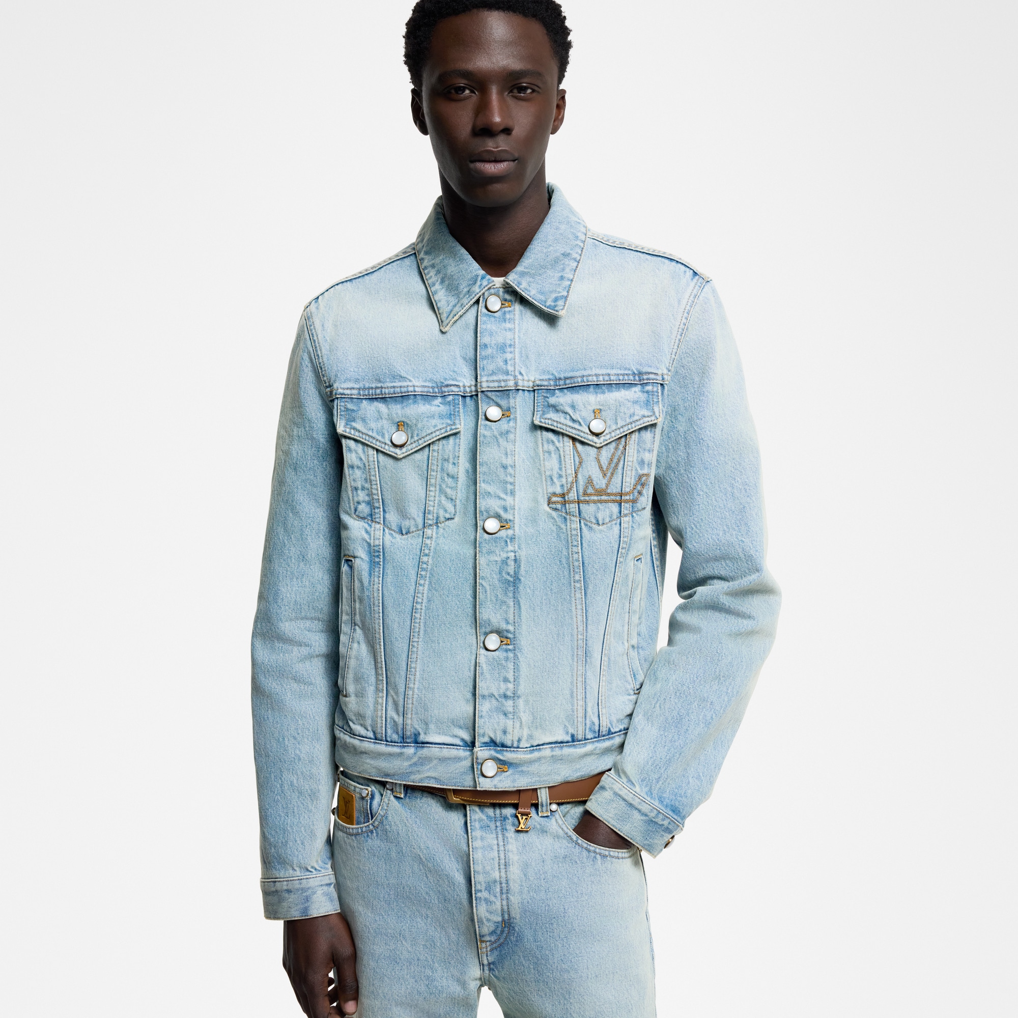 Giacca in jeans  Uomo Abbigliamento Tutti i Capi di Abbigliamento | LOUIS VUITTON (Zoom prodotto)
