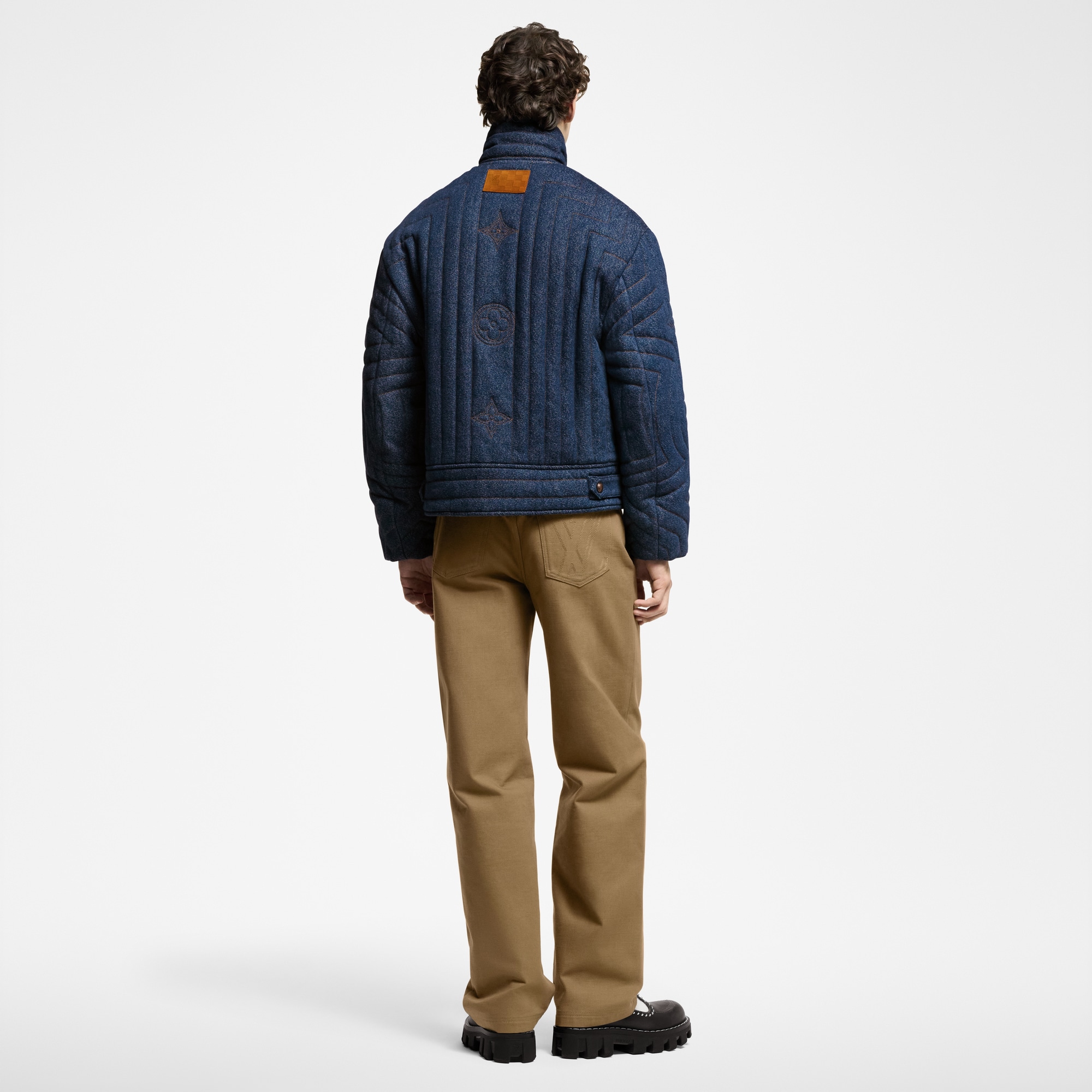 Giacca in jeans trapuntata  Uomo Abbigliamento Capispalla e Cappotti | LOUIS VUITTON (Zoom prodotto)