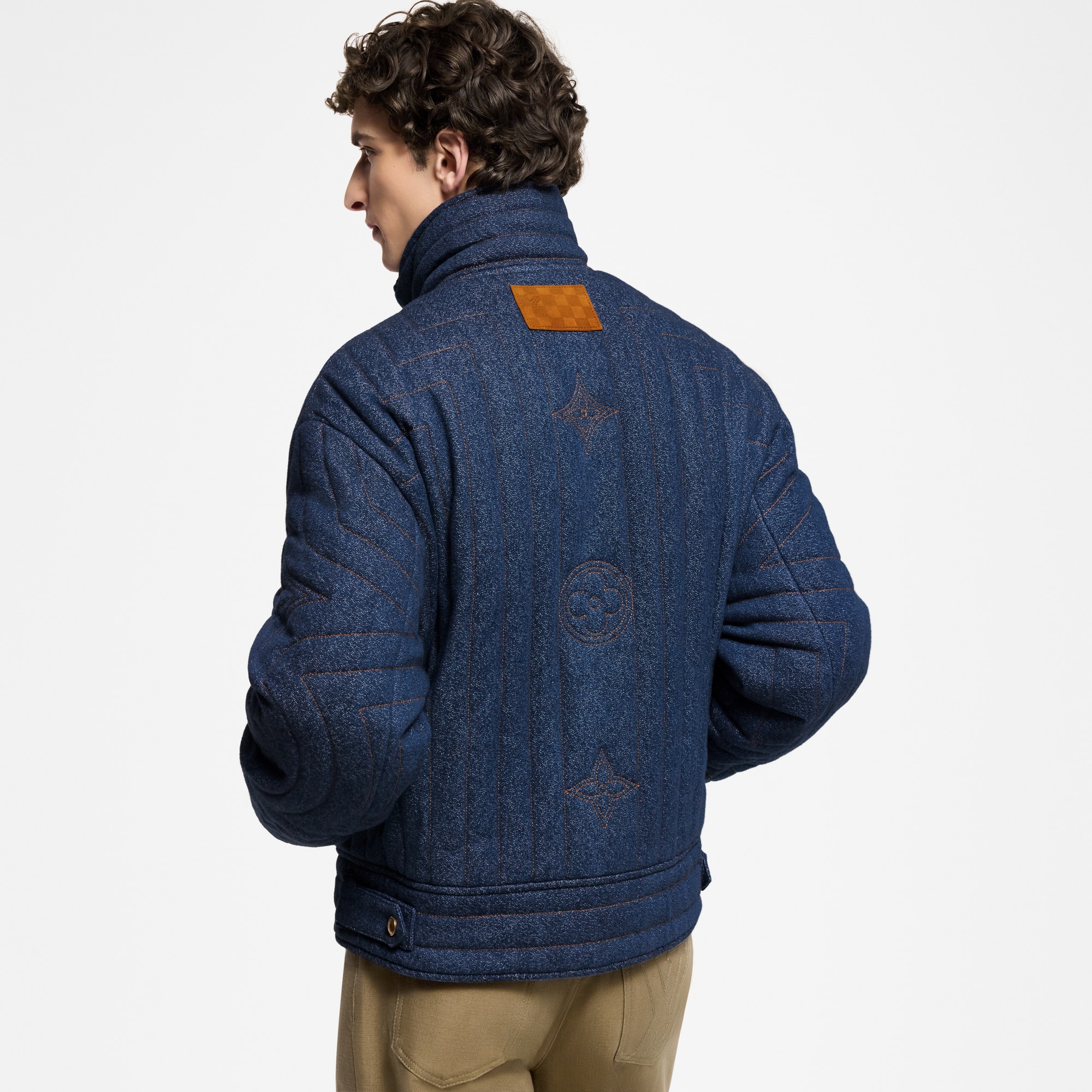 Giacca in jeans trapuntata  Uomo Abbigliamento Capispalla e Cappotti | LOUIS VUITTON (Zoom prodotto)
