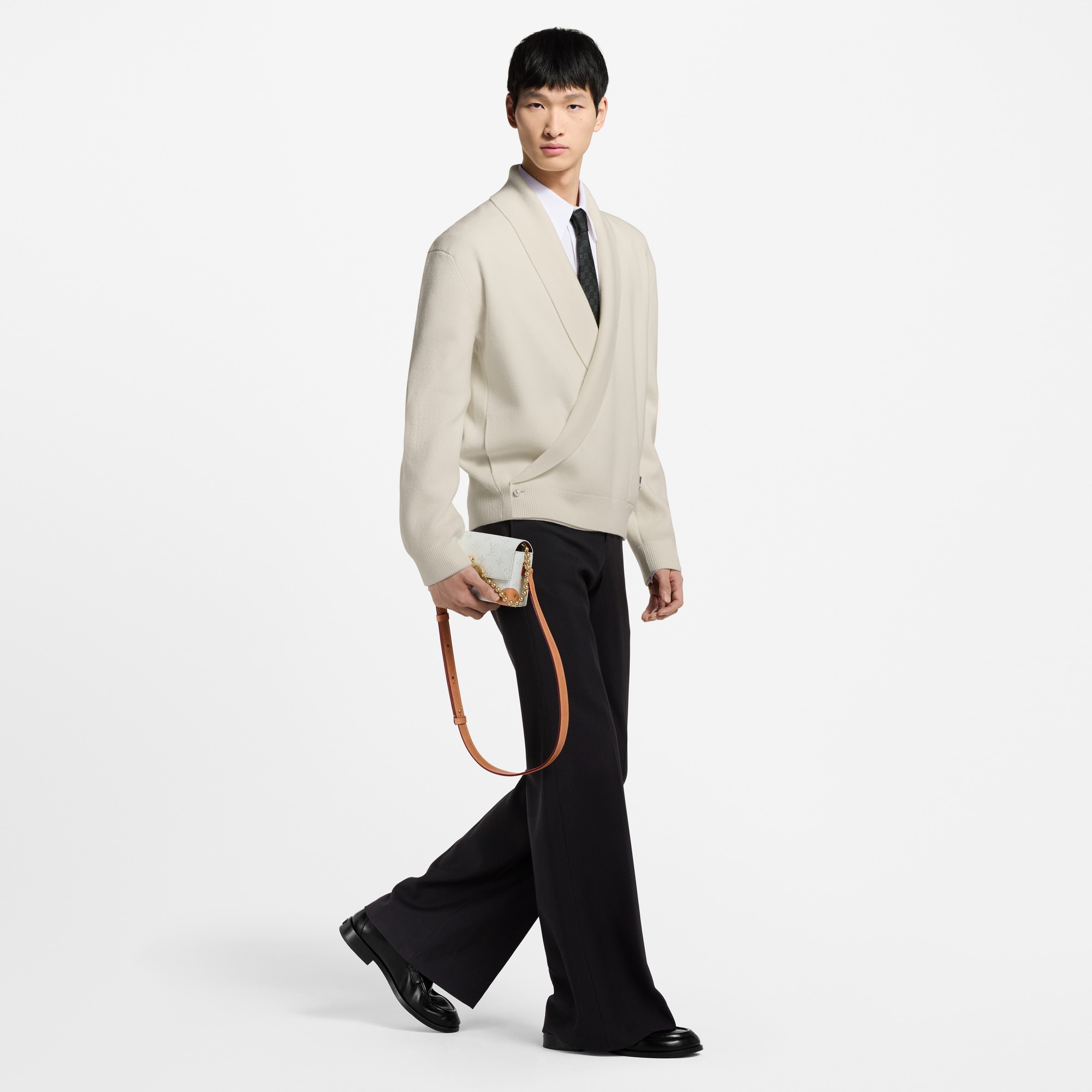 Giacca in maglia con collo a scialle  Uomo Abbigliamento Tutti i Capi di Abbigliamento | LOUIS VUITTON (Zoom prodotto)
