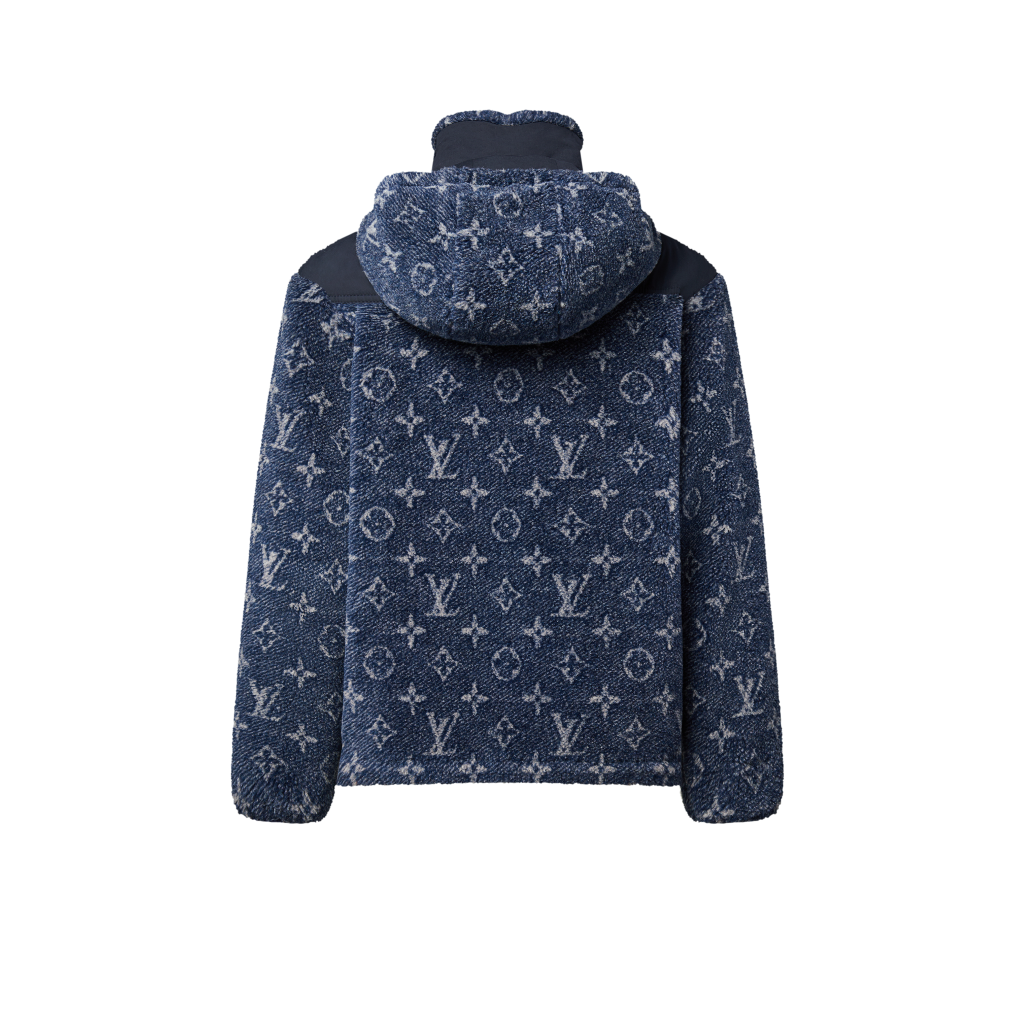 Giacca in pile con motivo Monogram effetto denim  Donna Abbigliamento Cappotti e Giacche | LOUIS VUITTON (Zoom prodotto)