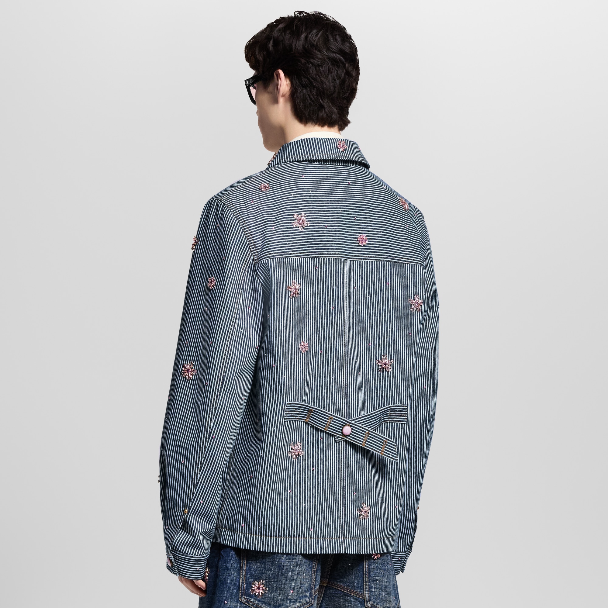 Giacca in stile workwear con decori  Uomo Abbigliamento Capispalla e Cappotti | LOUIS VUITTON (Zoom prodotto)