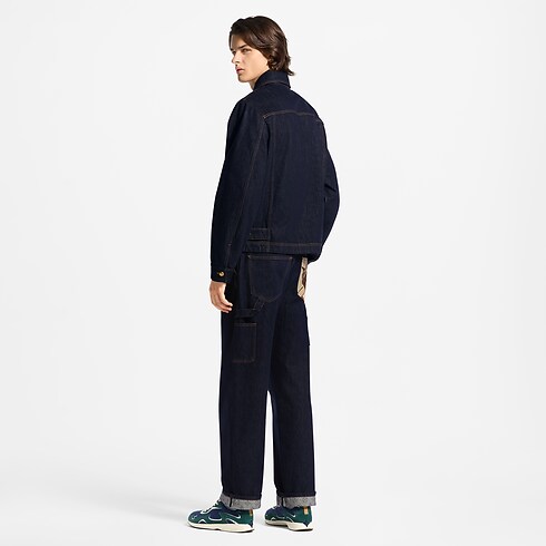 Giacca in stile workwear in denim ambiance view