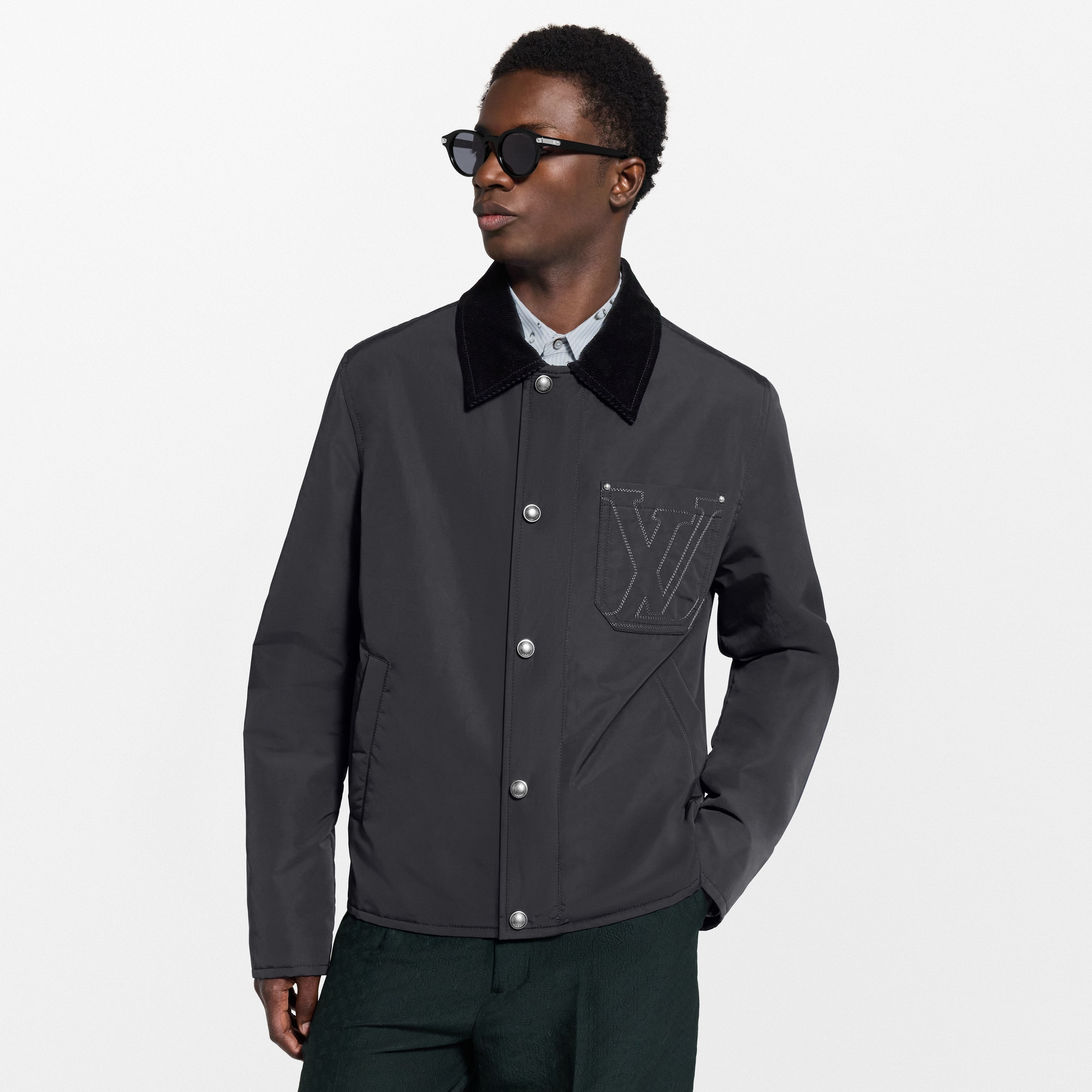 Giacca in stile workwear in nylon  Uomo Abbigliamento Capispalla e Cappotti | LOUIS VUITTON (Zoom prodotto)