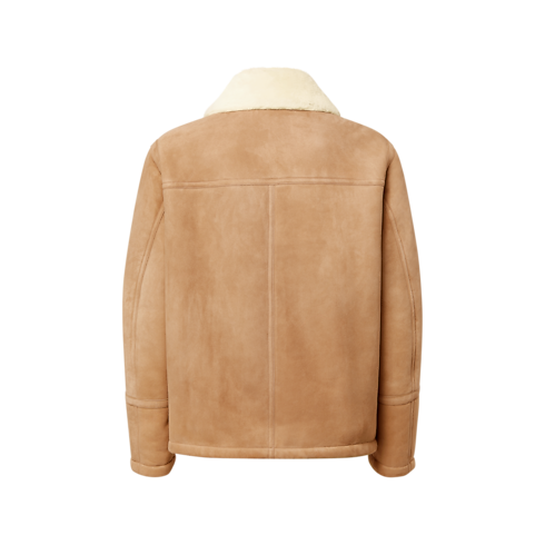 Giacca in stile workwear in shearling Uomo Abbigliamento Tutti i Capi di Abbigliamento | LOUIS VUITTON (Zoom prodotto)
