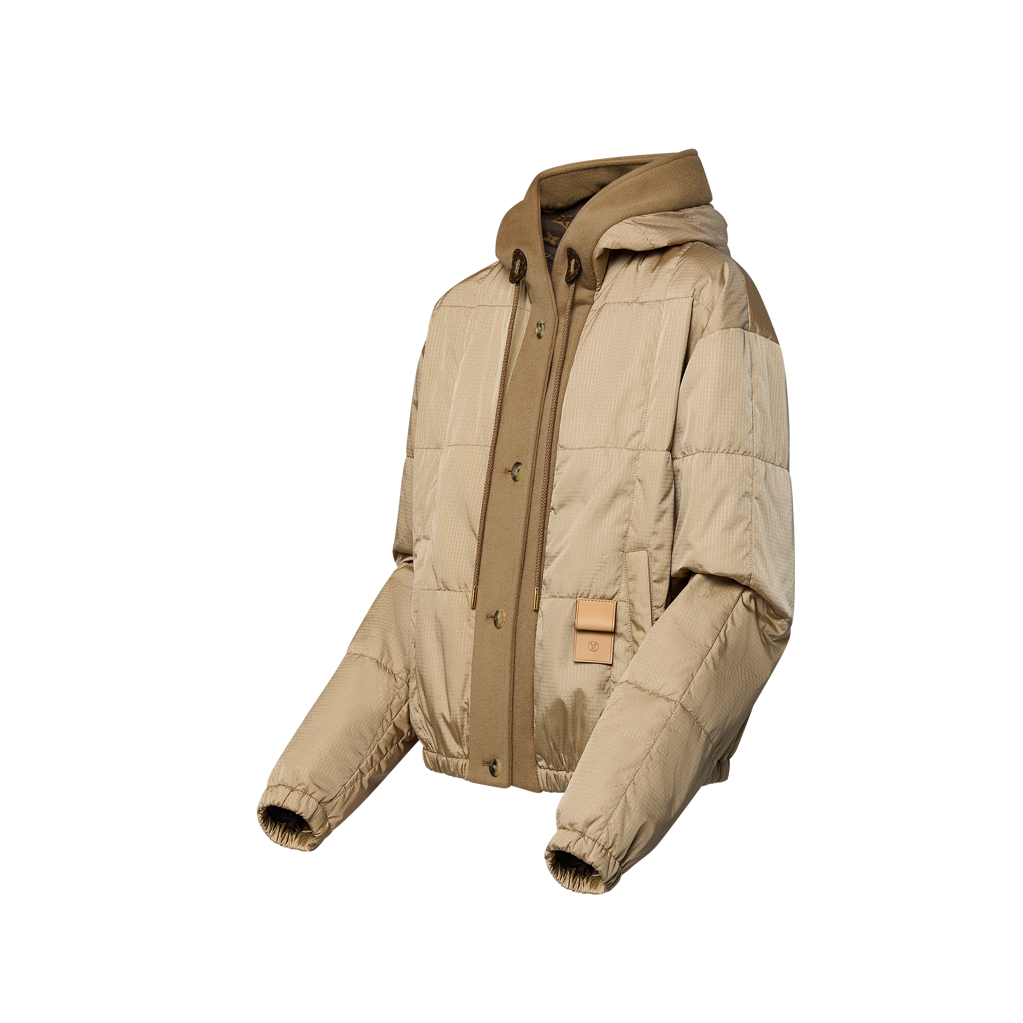 Giacca in tessuto ripstop trapuntato con cappuccio  Donna Abbigliamento Cappotti e Giacche | LOUIS VUITTON (Zoom prodotto)