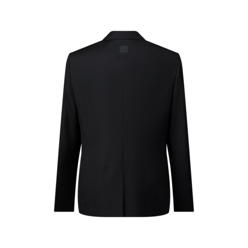 Giacca monopetto Gaston in trama jacquard Uomo Novità Uomo } | LOUIS VUITTON (Zoom prodotto)