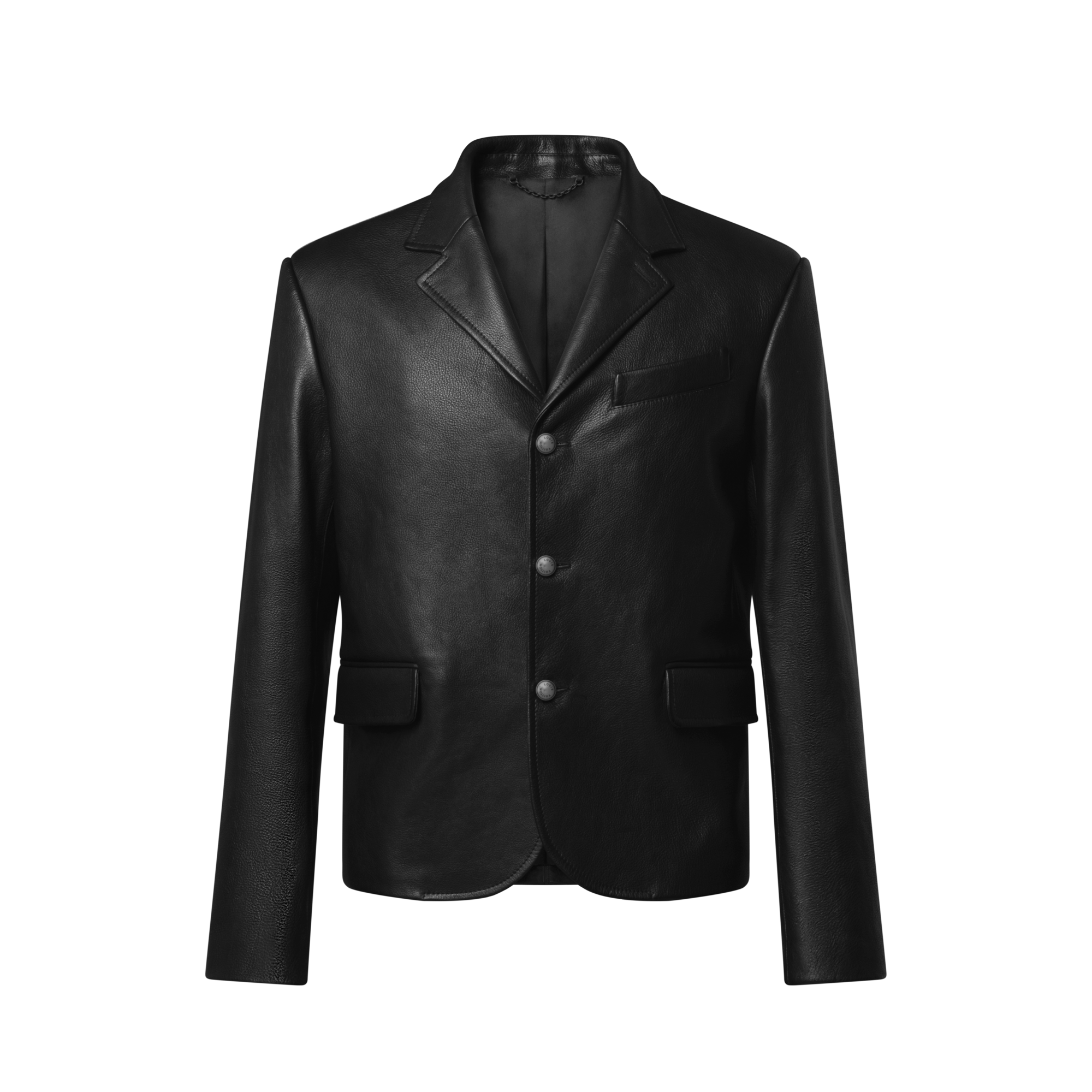 Giacca monopetto in pelle  Uomo Abbigliamento Blazer e Giacche | LOUIS VUITTON (Zoom prodotto)
