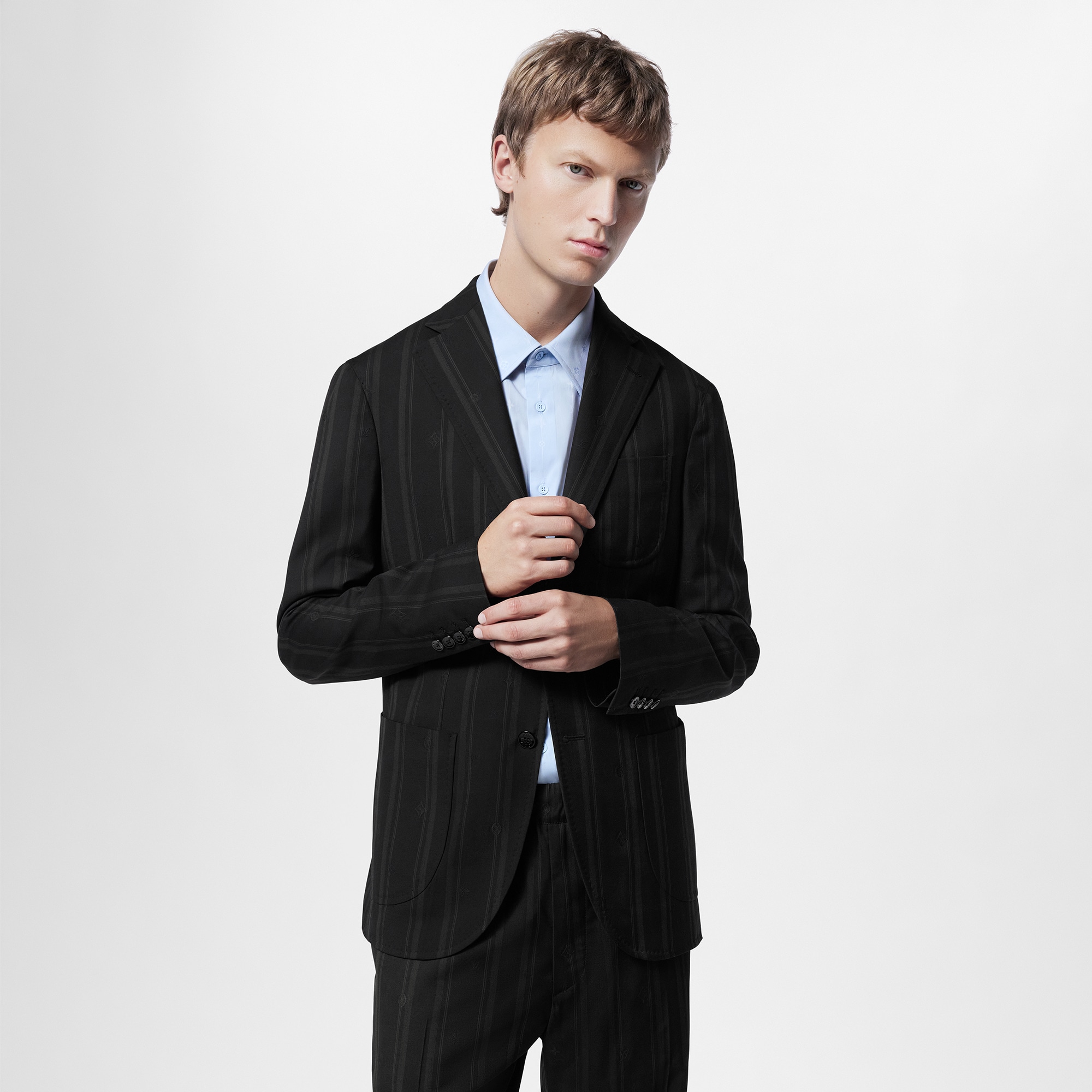 Giacca monopetto Napolitana in lana  Uomo Abbigliamento Blazer e Giacche | LOUIS VUITTON (Zoom prodotto)