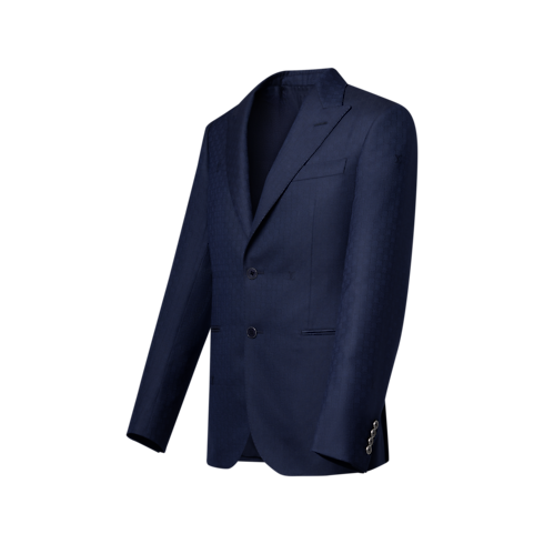 Giacca monopetto Pont Neuf con motivo Damier Uomo Abbigliamento Blazer e Giacche | LOUIS VUITTON (Zoom prodotto)