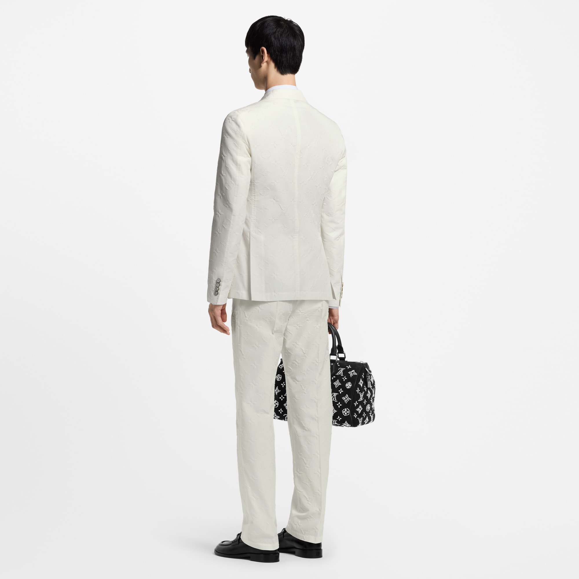 Giacca Napolitana con motivo Monogram  Uomo Abbigliamento Blazer e Giacche | LOUIS VUITTON (Zoom prodotto)