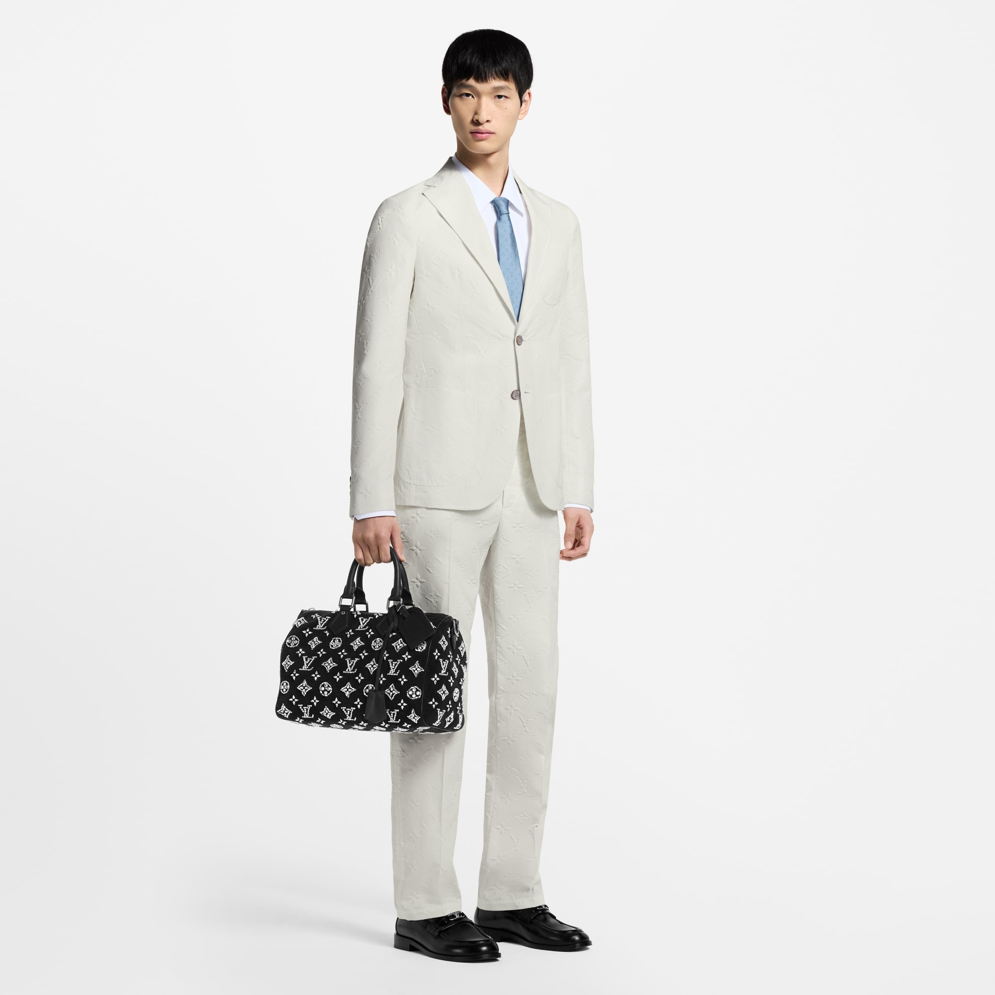 Giacca Napolitana con motivo Monogram  Uomo Abbigliamento Blazer e Giacche | LOUIS VUITTON (Zoom prodotto)