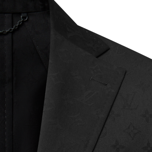 Giacca Napolitana monopetto con motivo Monogram Uomo Abbigliamento Blazer e Giacche | LOUIS VUITTON (Zoom prodotto)