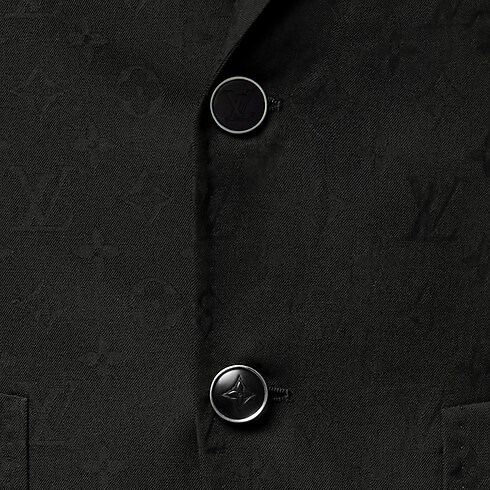 Giacca Napolitana monopetto con motivo Monogram Uomo Abbigliamento Blazer e Giacche | LOUIS VUITTON (Zoom prodotto)
