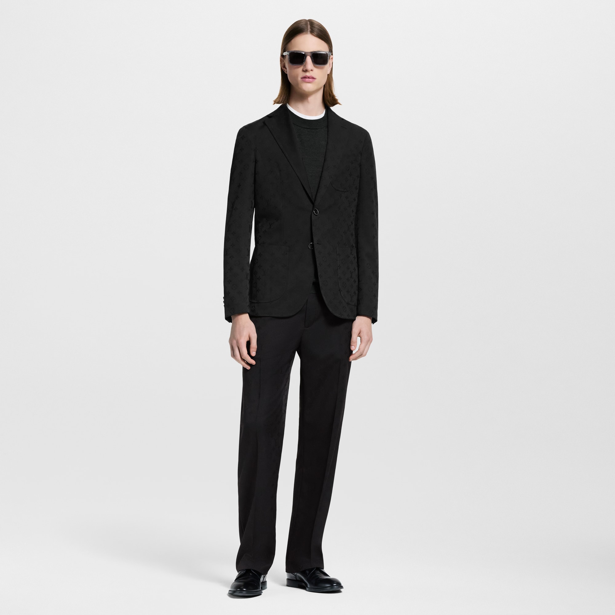 Giacca Napolitana monopetto con motivo Monogram  Uomo Abbigliamento Blazer e Giacche | LOUIS VUITTON (Zoom prodotto)
