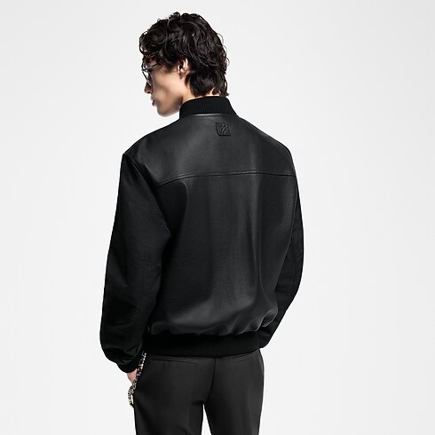 Giacca reversibile in pelle e nylon Uomo Abbigliamento Capispalla e Cappotti | LOUIS VUITTON (Zoom prodotto)