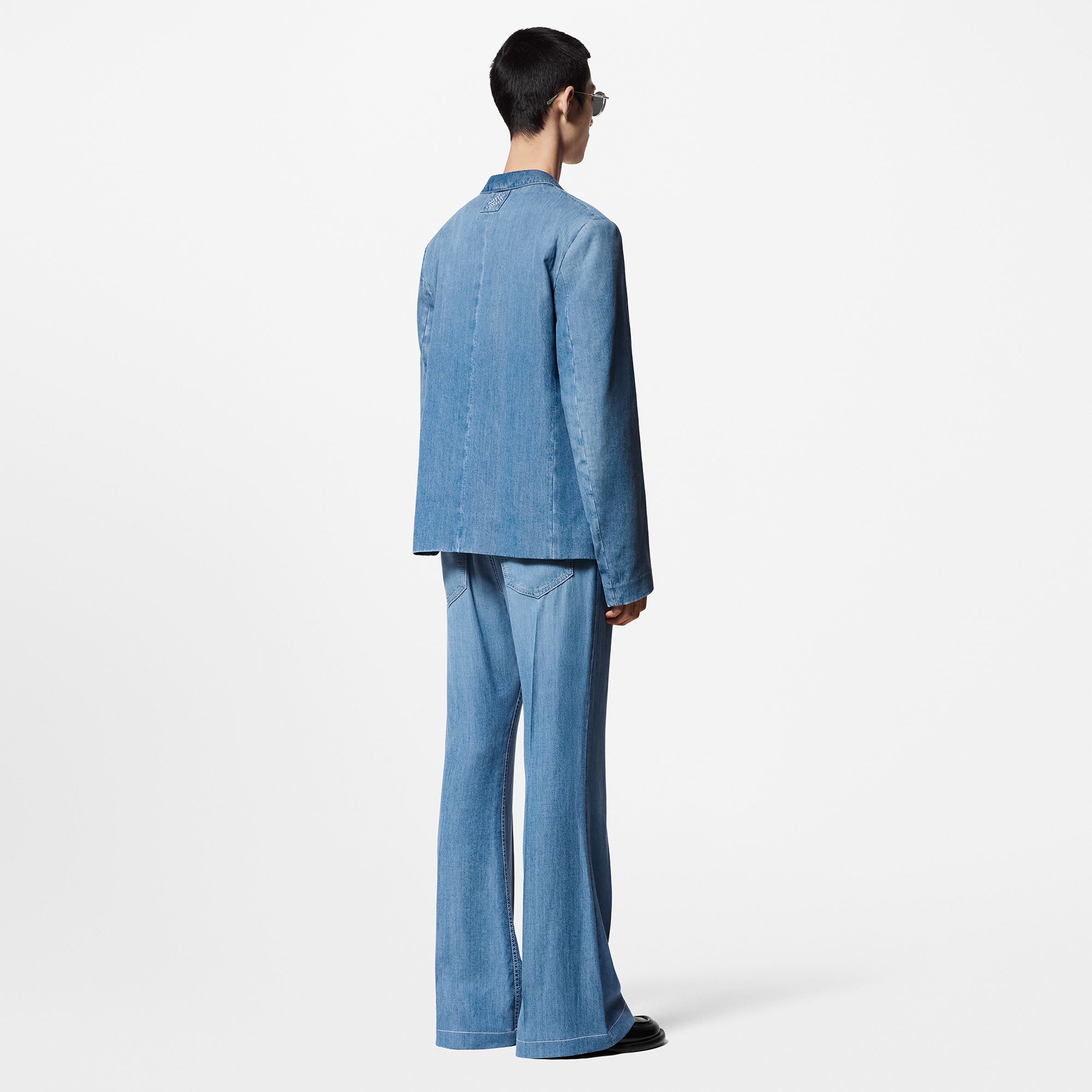 Giacca sartoriale doppio petto in chambray  Uomo Abbigliamento Tutti i Capi di Abbigliamento | LOUIS VUITTON (Zoom prodotto)