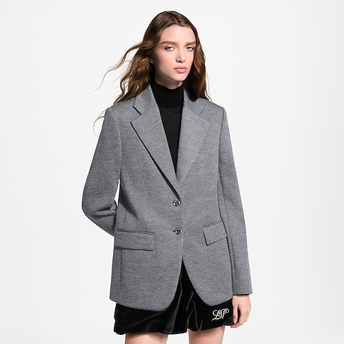 Giacca sartoriale in flanella Donna Abbigliamento Cappotti e Giacche | LOUIS VUITTON (Zoom prodotto)