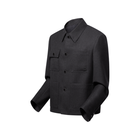 Giacca sartoriale in stile workwear Uomo Abbigliamento Capispalla e Cappotti | LOUIS VUITTON (Zoom prodotto)