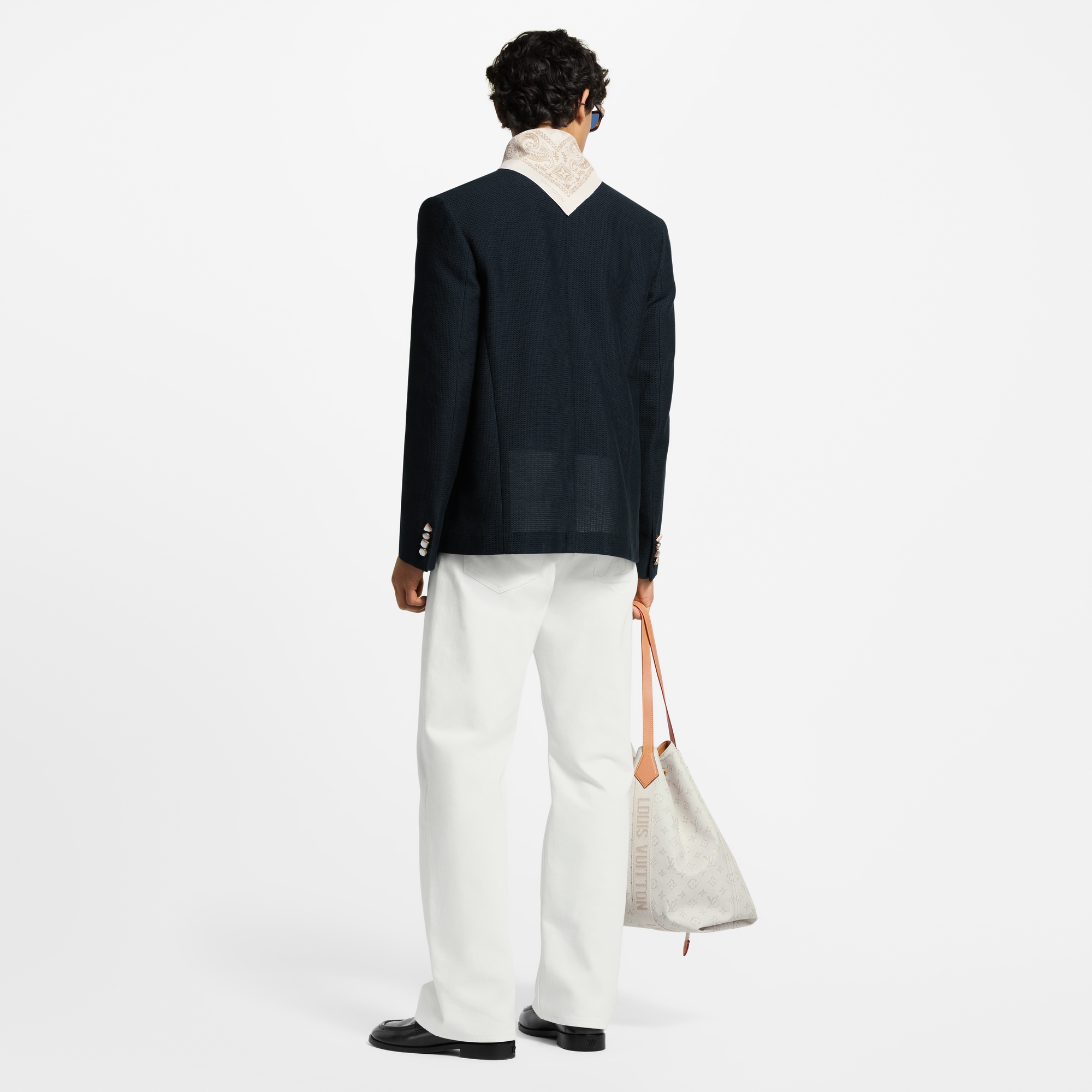 Giacca senza colletto  Uomo Abbigliamento Blazer e Giacche | LOUIS VUITTON (Zoom prodotto)