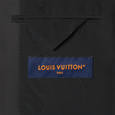 Giacca senza colletto ricamata con paillettes Uomo Abbigliamento Blazer e Giacche | LOUIS VUITTON (Zoom prodotto)