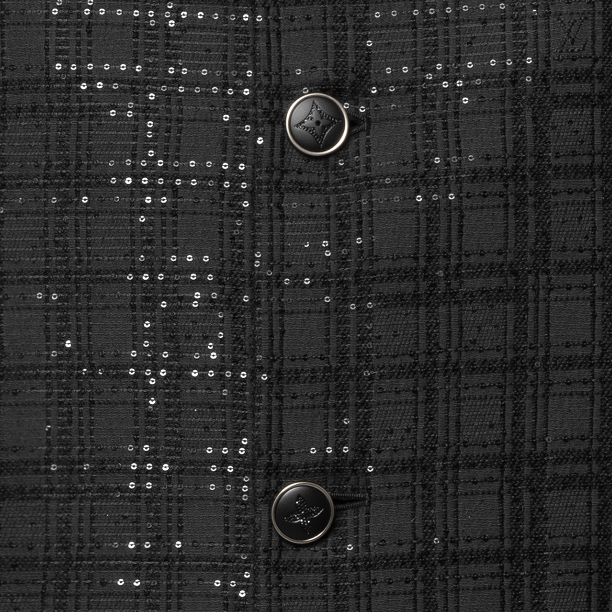 Giacca senza colletto ricamata con paillettes  Uomo Abbigliamento Blazer e Giacche | LOUIS VUITTON (Zoom prodotto)