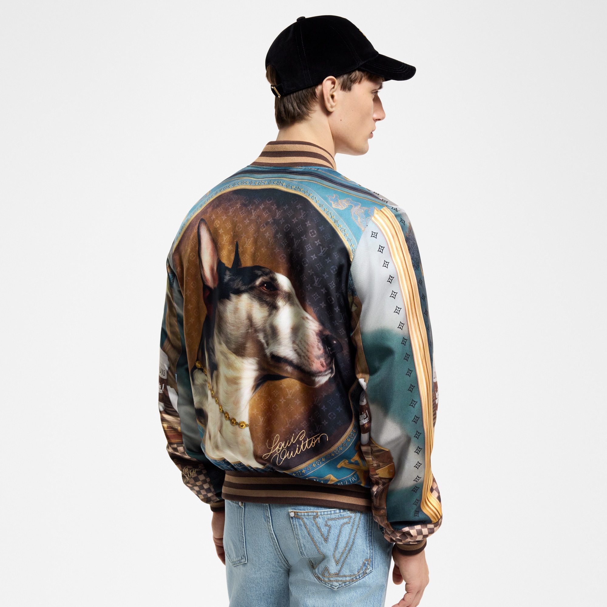 Giacca Souvenir in seta  Uomo Abbigliamento Capispalla e Cappotti | LOUIS VUITTON (Zoom prodotto)