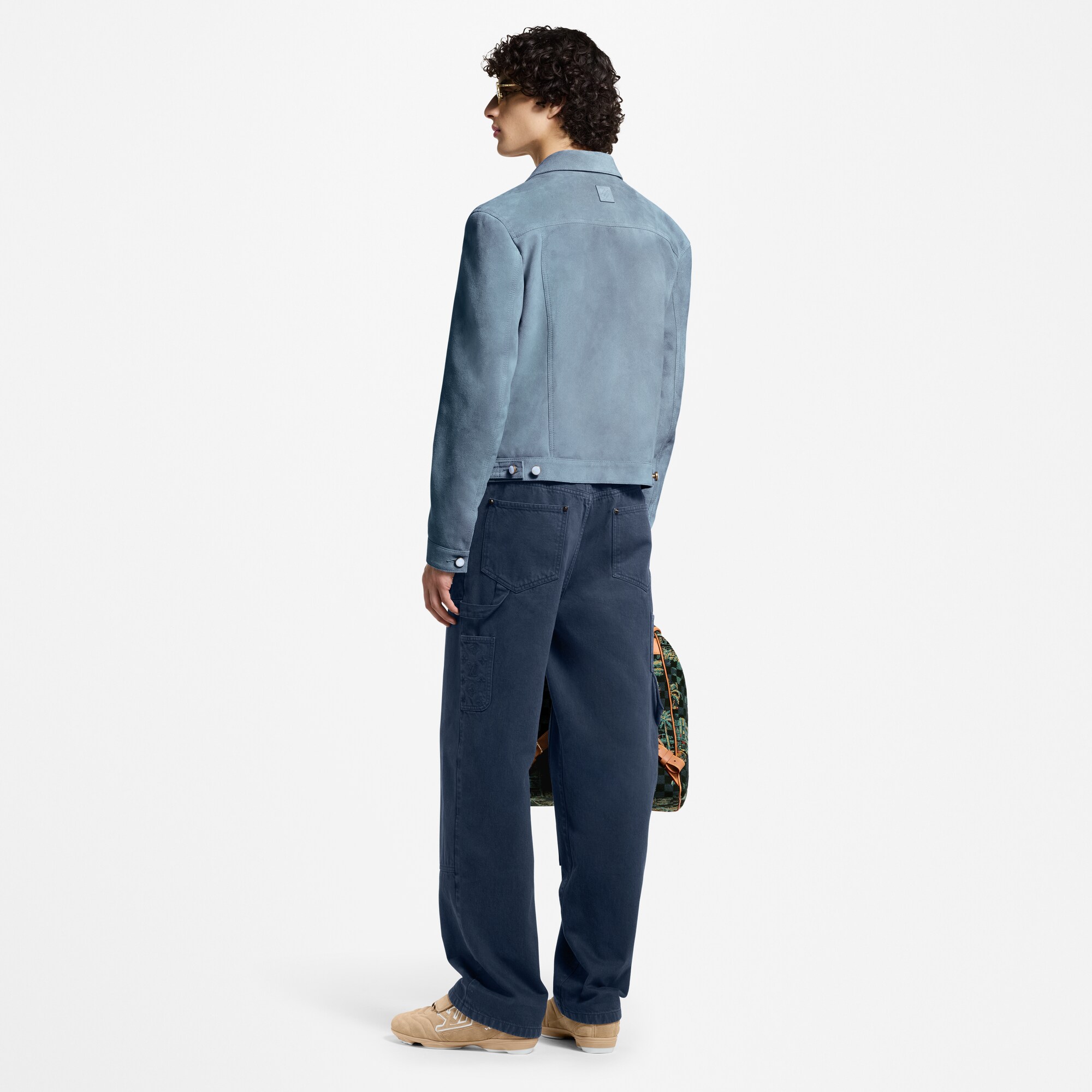 Giacca Type II in pelle scamosciata  Uomo Abbigliamento Capispalla e Cappotti | LOUIS VUITTON (Zoom prodotto)