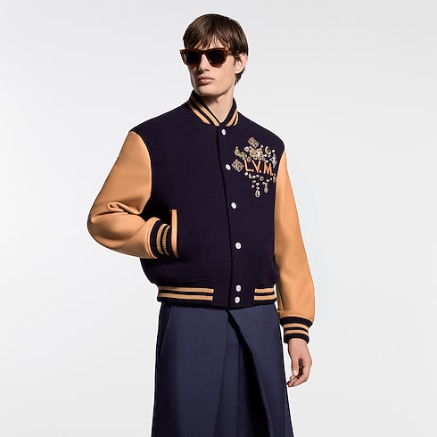 Giacca Varsity con decori Uomo Abbigliamento Capispalla e Cappotti | LOUIS VUITTON (Zoom prodotto)