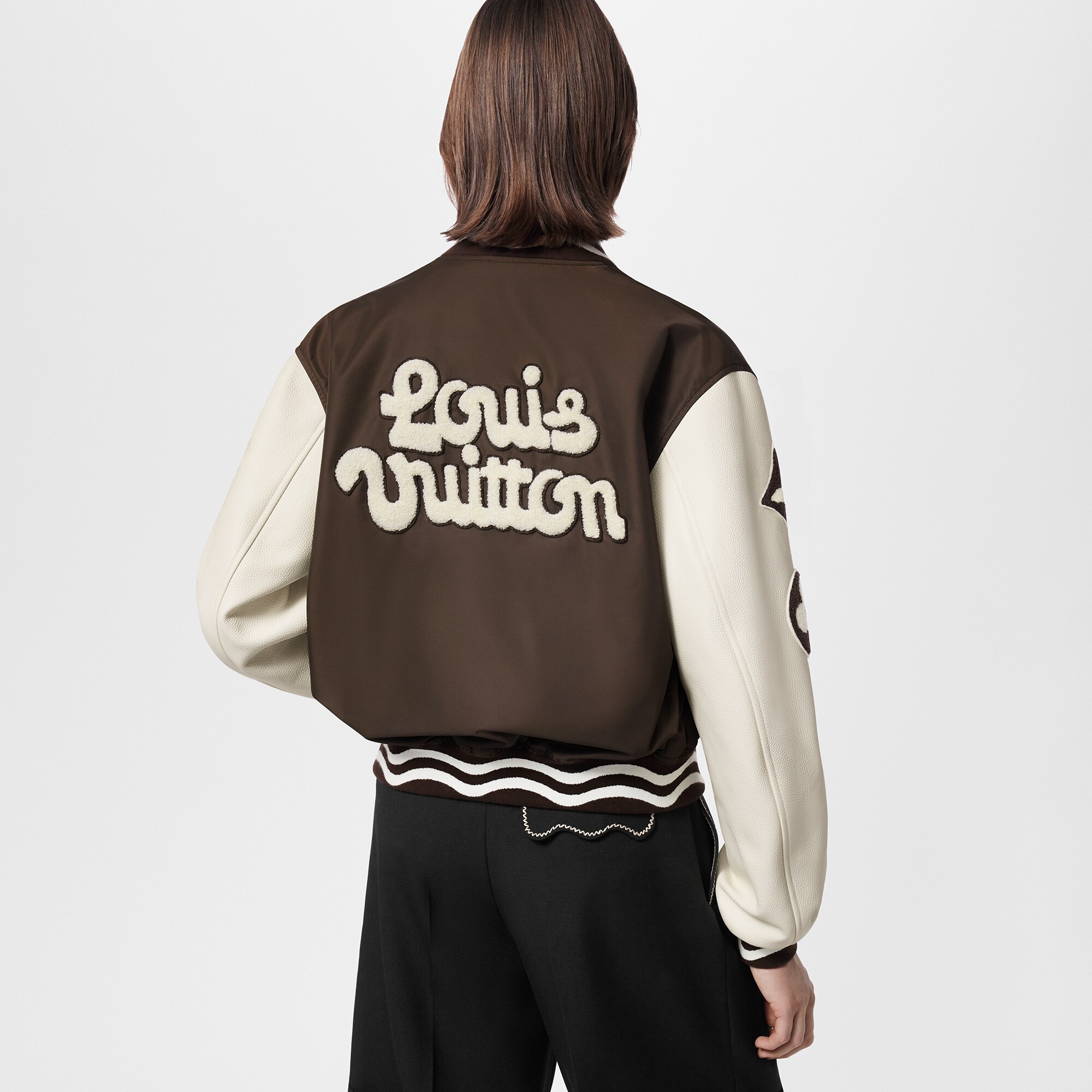 Giacca Varsity con ricami  Uomo Abbigliamento Capispalla e Cappotti | LOUIS VUITTON (Zoom prodotto)