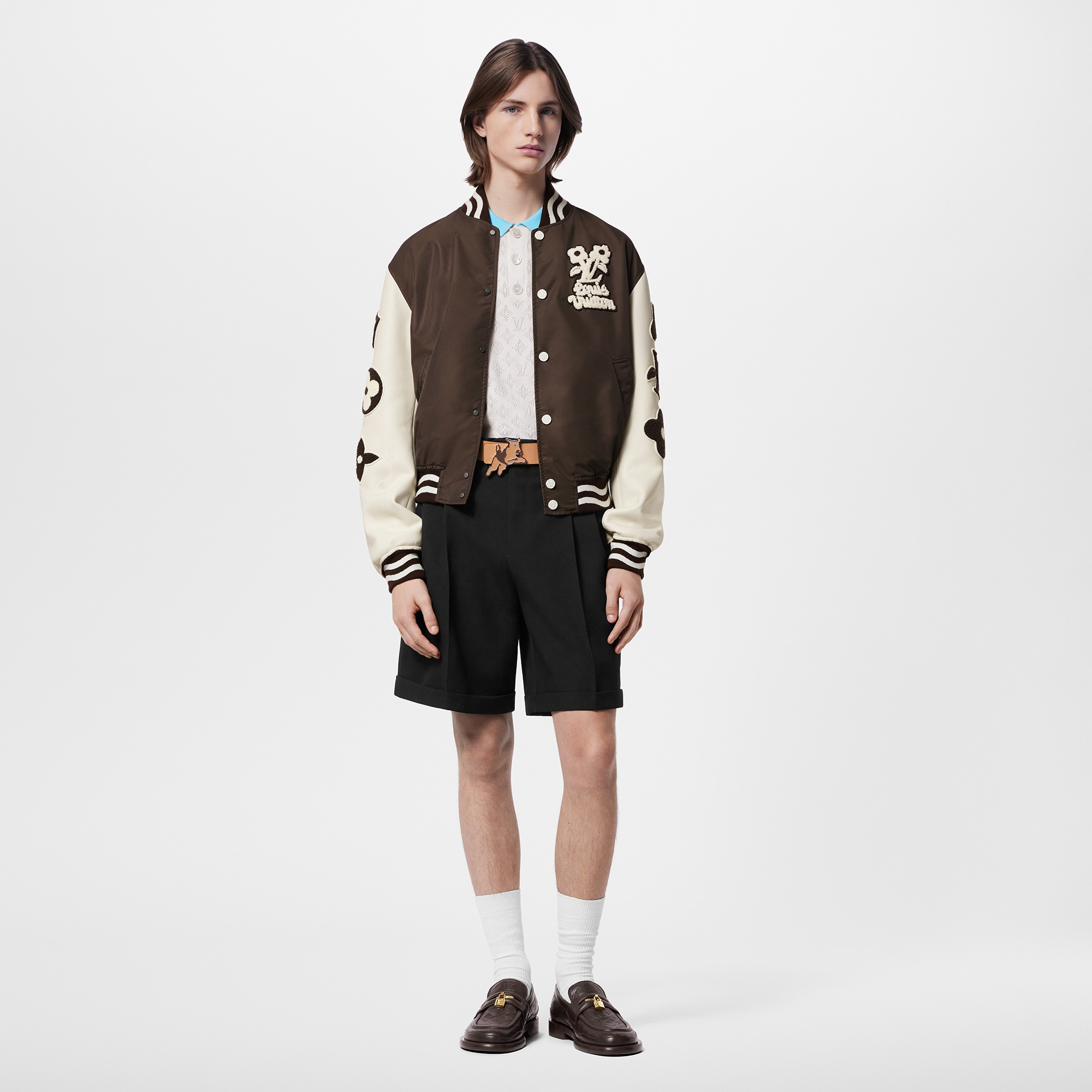 Giacca Varsity con ricami  Uomo Abbigliamento Capispalla e Cappotti | LOUIS VUITTON (Zoom prodotto)