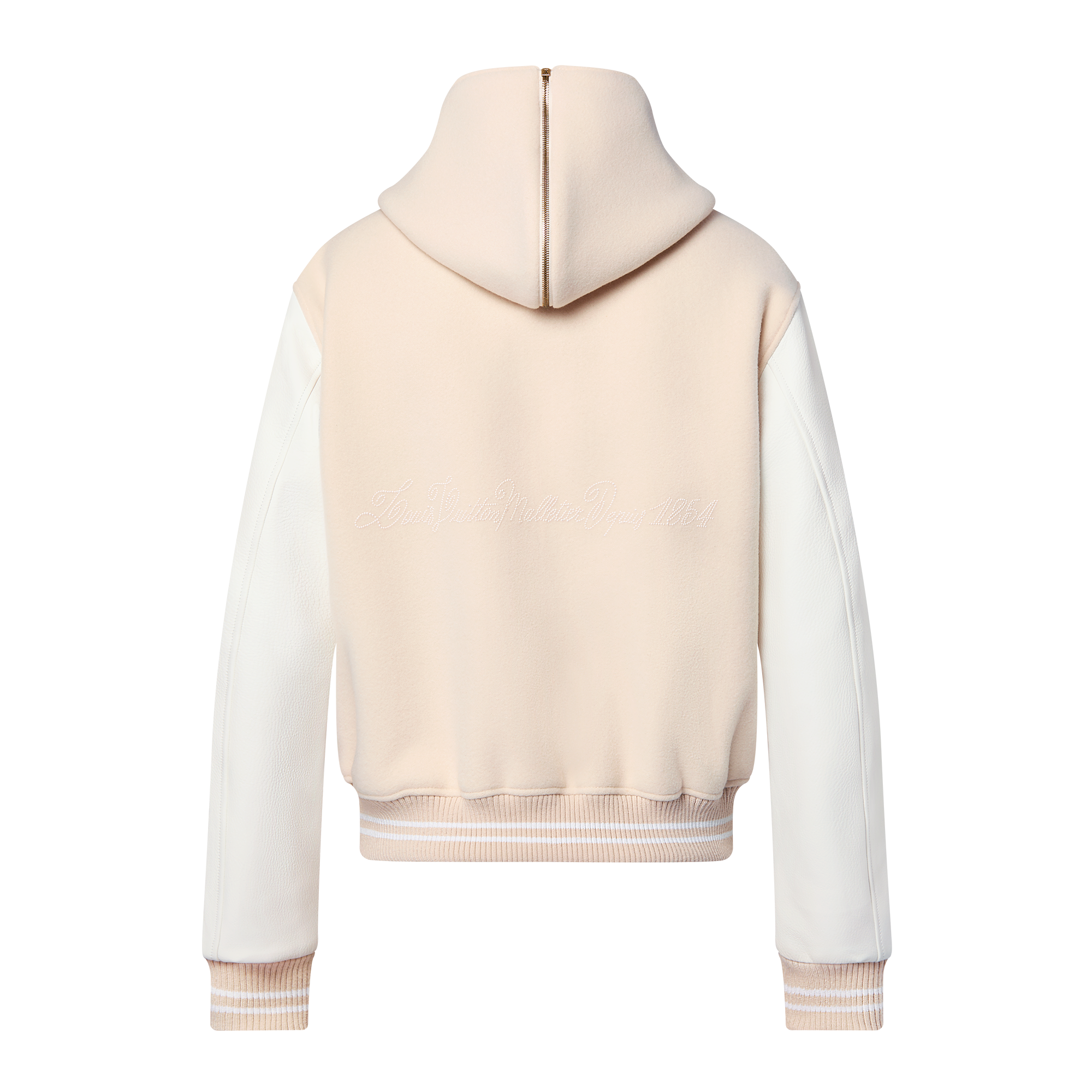 Giacca Varsity in pelle con collo marinière  Uomo Abbigliamento Capispalla e Cappotti | LOUIS VUITTON (Zoom prodotto)