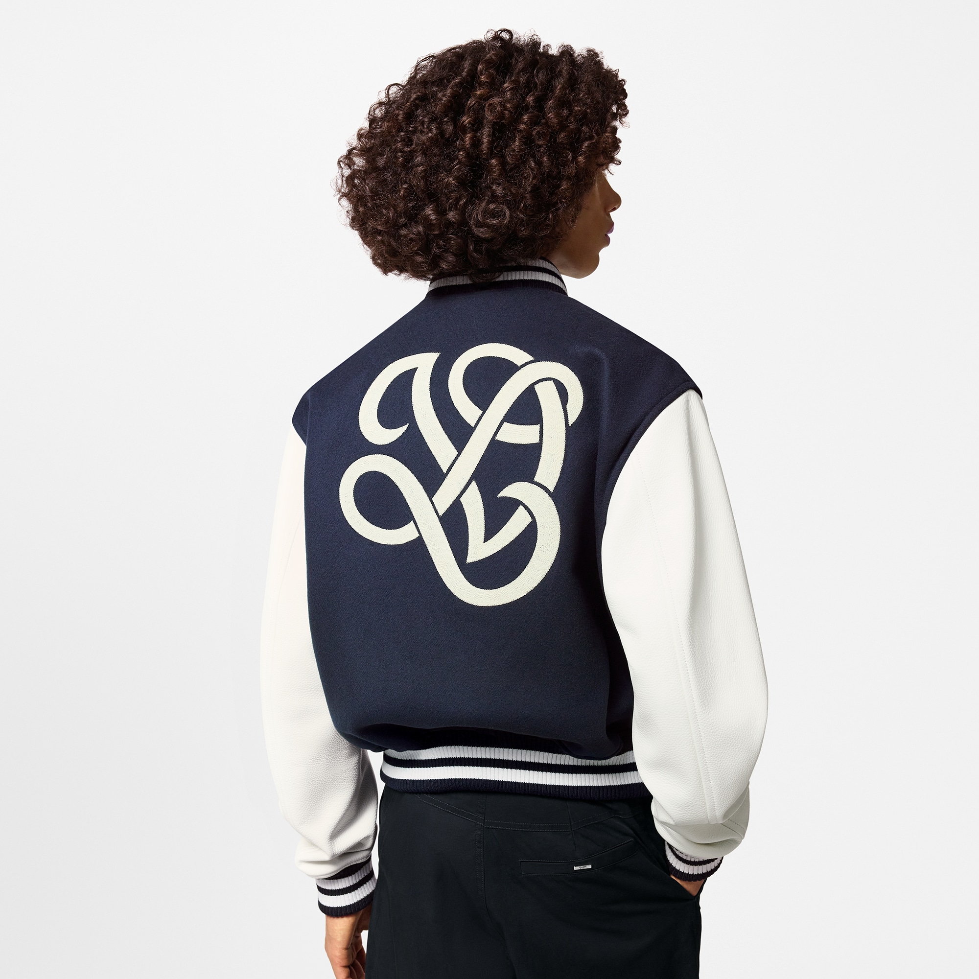 Giacca Varsity in pelle di vitello  Uomo Abbigliamento Capispalla e Cappotti | LOUIS VUITTON (Zoom prodotto)