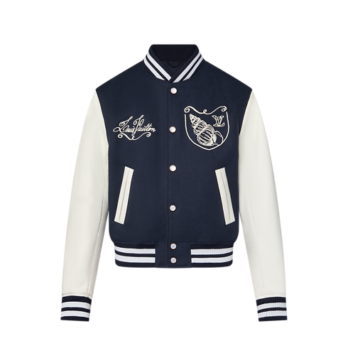 Giacca Varsity in pelle di vitello Uomo Abbigliamento Capispalla e Cappotti | LOUIS VUITTON (Zoom prodotto)
