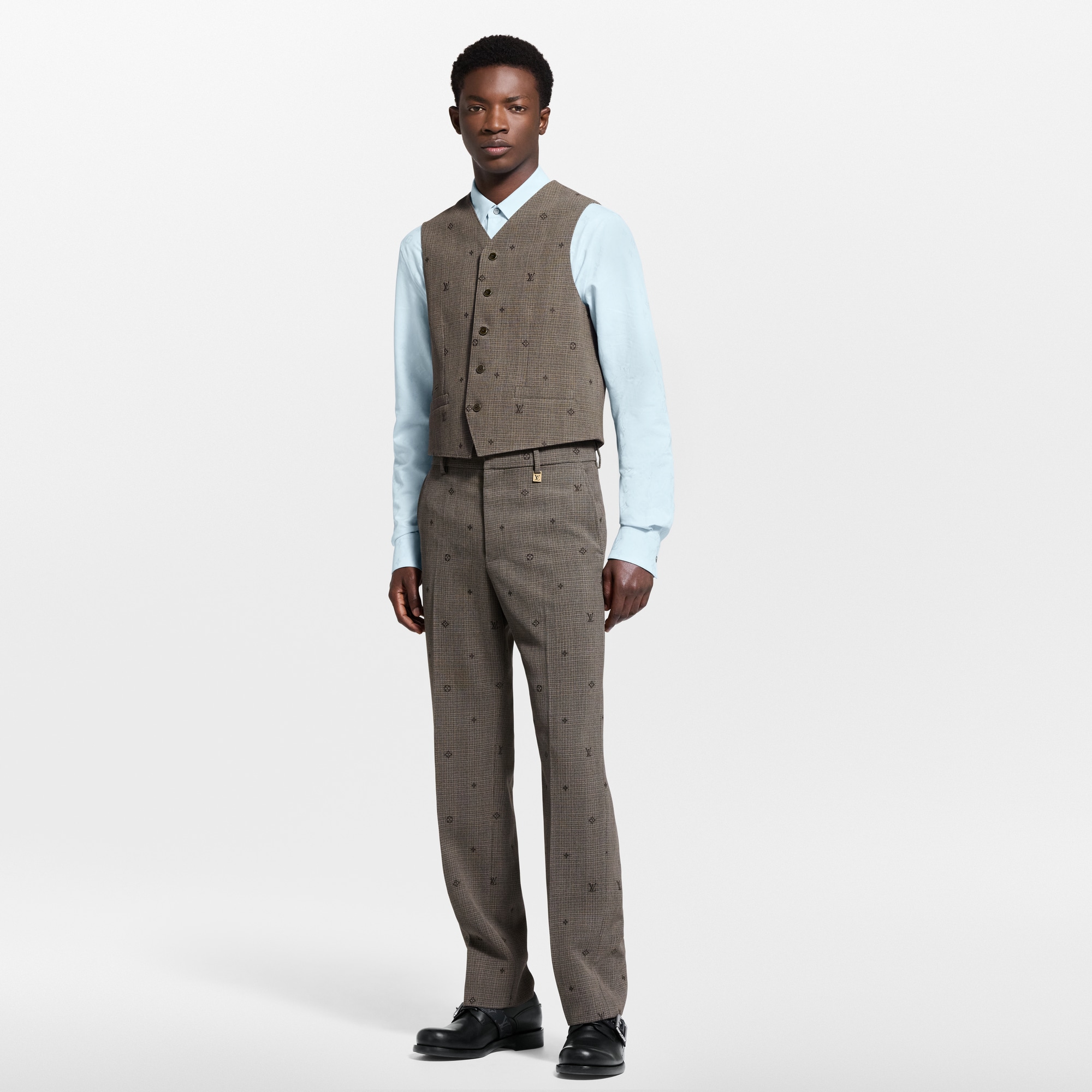 Gilet con motivo Monogram  Uomo Abbigliamento Tutti i Capi di Abbigliamento | LOUIS VUITTON (Zoom prodotto)