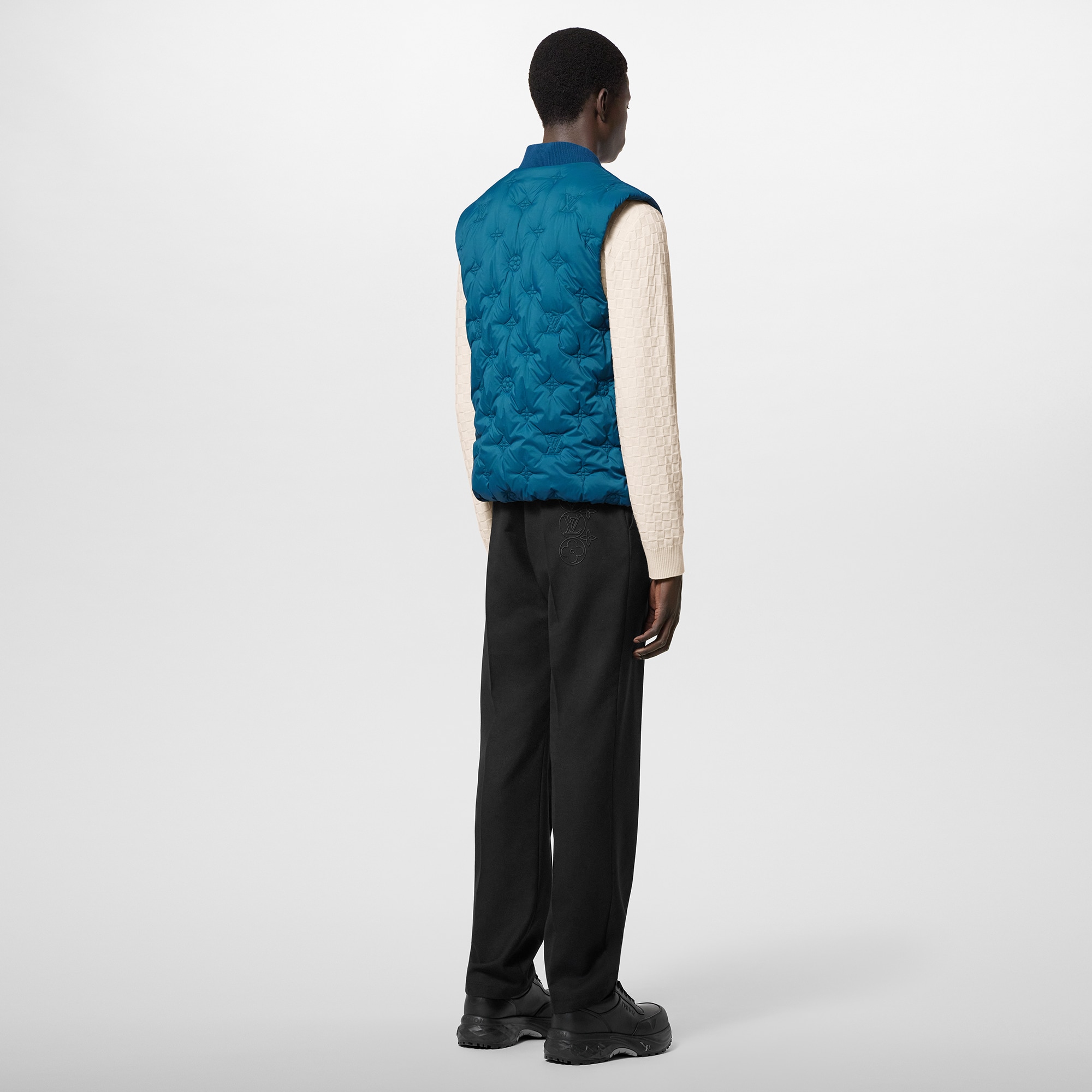 Gilet con motivo Monogram trapuntato  Uomo Abbigliamento Capispalla e Cappotti | LOUIS VUITTON (Zoom prodotto)
