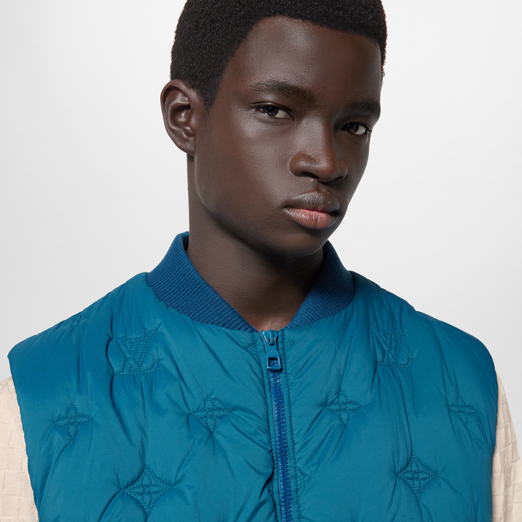 Gilet con motivo Monogram trapuntato  Uomo Abbigliamento Capispalla e Cappotti | LOUIS VUITTON (Zoom prodotto)