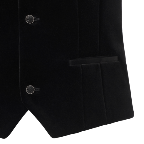 Gilet da smoking in velluto Uomo Novità Uomo } | LOUIS VUITTON (Zoom prodotto)