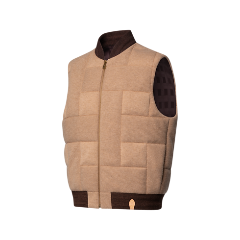 Gilet imbottito in maglia di cachemire Uomo Abbigliamento Tutti i Capi di Abbigliamento | LOUIS VUITTON (Zoom prodotto)