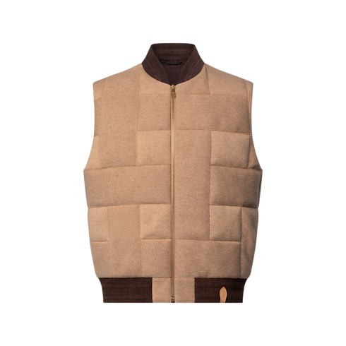 Gilet imbottito in maglia di cachemire Uomo Abbigliamento Tutti i Capi di Abbigliamento | LOUIS VUITTON (Zoom prodotto)