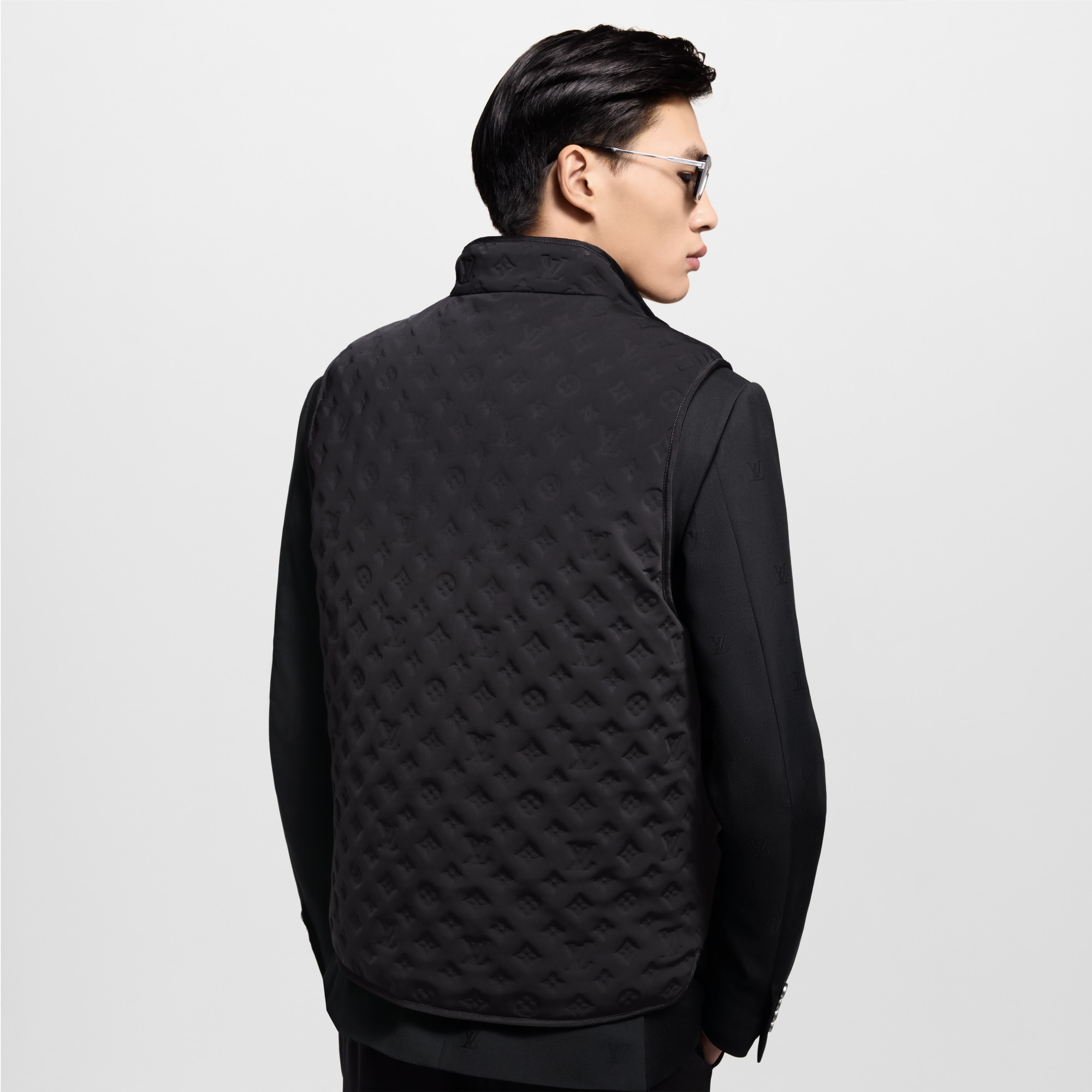 Gilet imbottito reversibile con motivo Monogram  Uomo Abbigliamento Tutti i Capi di Abbigliamento | LOUIS VUITTON (Zoom prodotto)