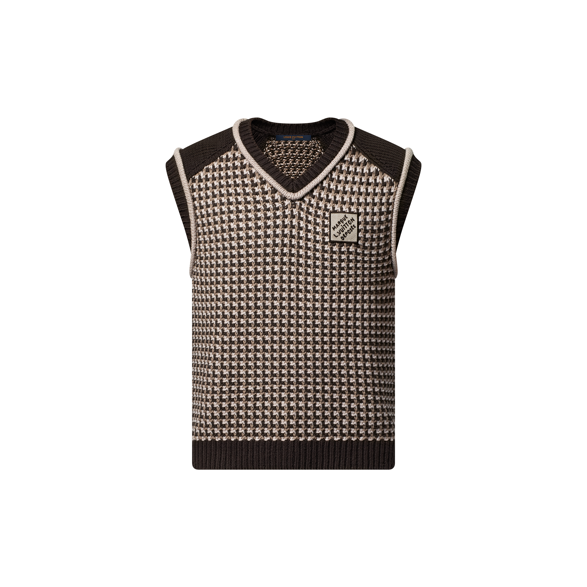 Gilet in cotone in trama jacquard  Uomo Abbigliamento Tutti i Capi di Abbigliamento | LOUIS VUITTON (Zoom prodotto)