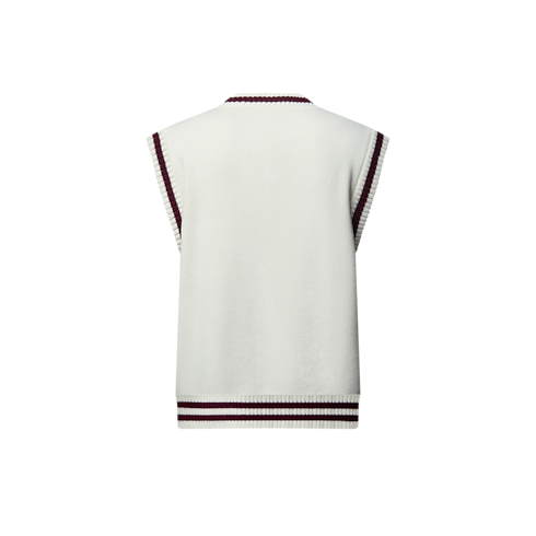 Gilet in lana con decori Uomo Abbigliamento Tutti i Capi di Abbigliamento | LOUIS VUITTON (Zoom prodotto)