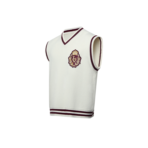 Gilet in lana con decori Uomo Abbigliamento Tutti i Capi di Abbigliamento | LOUIS VUITTON (Zoom prodotto)