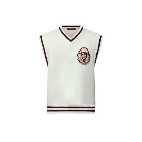 Gilet in lana con decori Uomo Abbigliamento Tutti i Capi di Abbigliamento | LOUIS VUITTON (Zoom prodotto)