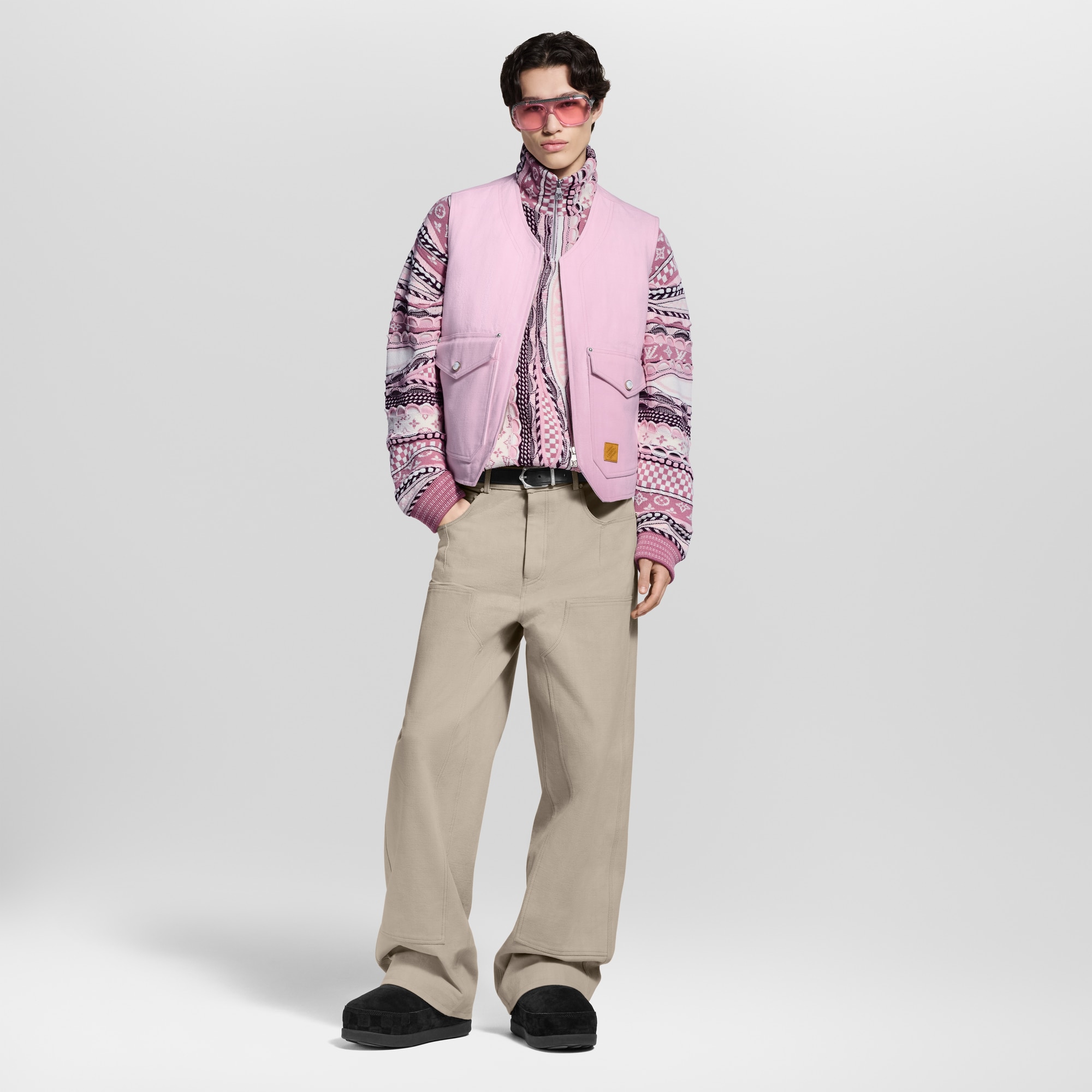 Gilet in stile workwear  Uomo Abbigliamento Capispalla e Cappotti | LOUIS VUITTON (Zoom prodotto)