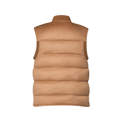 Gilet in twill di vigogna e cachemire spazzolato Uomo Abbigliamento Tutti i Capi di Abbigliamento | LOUIS VUITTON (Zoom prodotto)