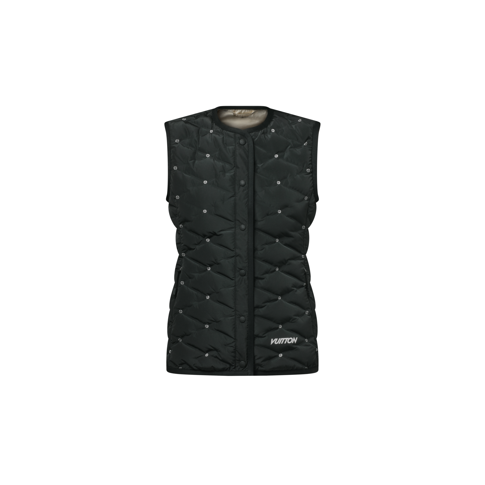 Gilet trapuntato con fiore Monogram  Donna Abbigliamento Cappotti e Giacche | LOUIS VUITTON (Zoom prodotto)