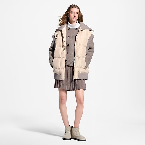 Gilet trapuntato con orlo a coste Donna Abbigliamento Cappotti e Giacche | LOUIS VUITTON (Zoom prodotto)